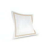 400TC Cotton Sateen Triple Edge Embroidery Stripe Duvet Cover Set