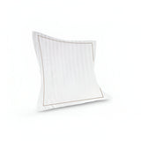 400TC Cotton Single Edge Embroidery Sateen Stripe Duvet Cover Set