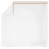400TC Embroidery & Border Cotton Sateen Solid Sheet set