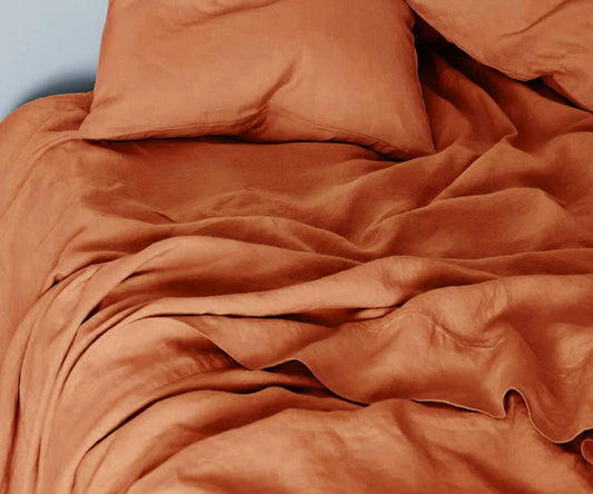 Terracotta Bed Sheets