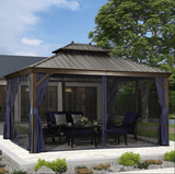 The Mosquito Net of Hardtop Gazebo