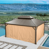 The Privacy Curtain for Hardtop Gazebo