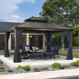 The Privacy Curtain for Hardtop Gazebo