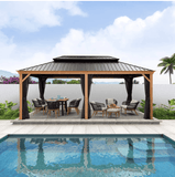 The Privacy Curtain for Hardtop Gazebo