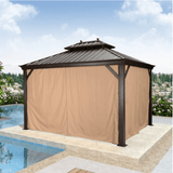 The Privacy Curtain for Hardtop Gazebo