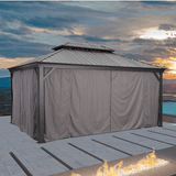 The Privacy Curtain for Hardtop Gazebo