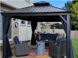 The Privacy Curtain for Hardtop Gazebo