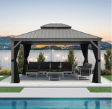 The Privacy Curtain for Hardtop Gazebo