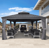 The Privacy Curtain for Hardtop Gazebo