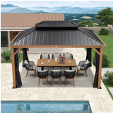 The Privacy Curtain for Hardtop Gazebo