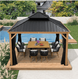 The Privacy Curtain for Hardtop Gazebo