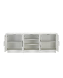Morombe White Credenza