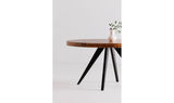 Parq Oval Dining Table Amber
