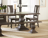 Nimes 80" Bench in Vintage Brown