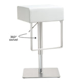 Seville Performance Vegan Leather Adjustable Stool