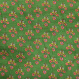 Green Block Print Napkins