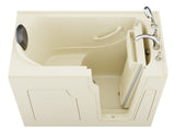 Coupe Premier 53 - 60 in x 28 in. Right Drain Soaking Walk-in Tub in Biscuit
