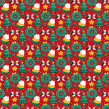 Printed Scalloped Christmas Tree Skirt