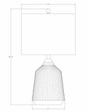 Tramutola White Table Lamp