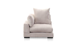 Tumble Corner Chair Cappuccino