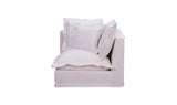 Olivia Corner Chair White