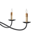 Saxon Small Black Chandelier