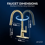 Adela Series Modern Touchless Pull-Down Kitchen Faucet