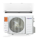 Pioneer® Quantum Ultra™ 9,000 BTU 23 SEER2 115V High-Wall Ductless Energy-Star Mini-Split Air Conditioner Inverter Heat Pump Full Set