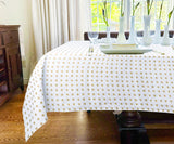 Gold Polka Dot Tablecloth