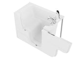 ANZZI Coupe Series 29 in. x 53 in. Wheelchair Access Walk-In Soaking Tub in White