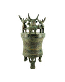 Crown of Legacy Bronze Wine Jar