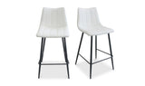 Alibi Counter Stool Ivory - Set Of Two