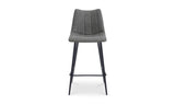 Alibi Counter Stool Dark Grey-Set of Two