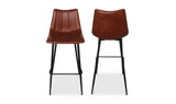 Alibi Barstool Brown - Set Of Two