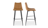 Alibi Barstool Tan - Set Of Two