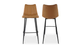 Alibi Barstool Tan - Set Of Two