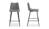 Alibi Bar Stool Dark Grey-Set of Two