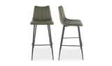 Alibi Barstool Dark Green - Set Of Two