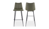 Alibi Barstool Dark Green - Set Of Two