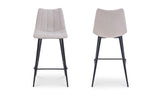 Alibi Bar Stool Beige-Set of Two