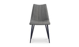 Alibi Dining Chair Dark Grey-Set of Two