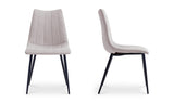 Alibi Dining Chair Beige-Set of Two