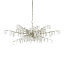 Forest Dawn Silver Chandelier