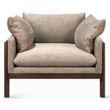 Maison Norah Accent Chair in Burlington Stripe Fabric