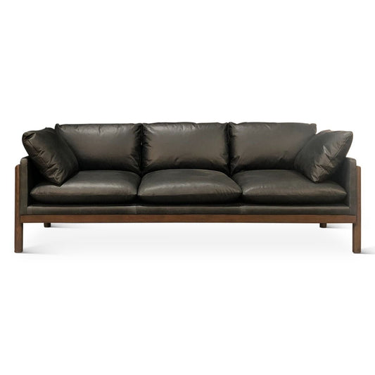 Maison Norah Sofa in Charme Black Leather