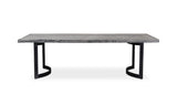 Bent Dining Table Small Grey