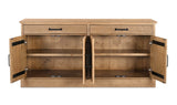 Tade 2 Drawer Sideboard Honey Pine