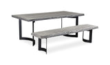 Bent Dining Table Extra Small Grey