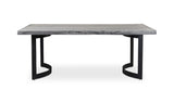 Bent Dining Table Extra Small Grey