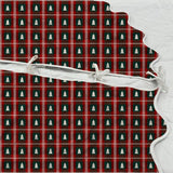 Printed Scalloped Christmas Tree Skirt